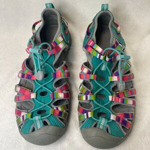 KEEN Women's Size 6 Multicolored Whisper Closed Toe Durable Comfortable Easy on